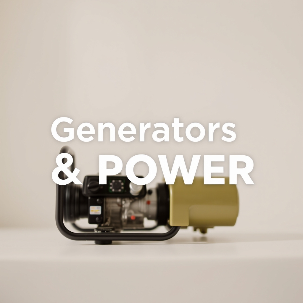 Generators & Power products
